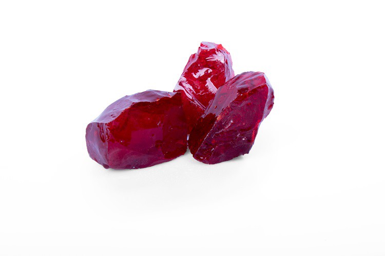 Gabionensteine - Glasbrocken - Glasbrocken rot 50-120 mm